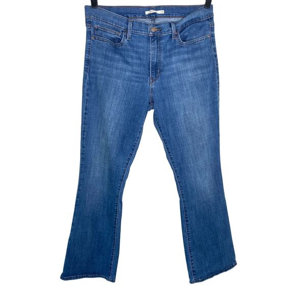 Levi's Medium Wash Slimming Boot Jeans 33 - Picture 1 of 11